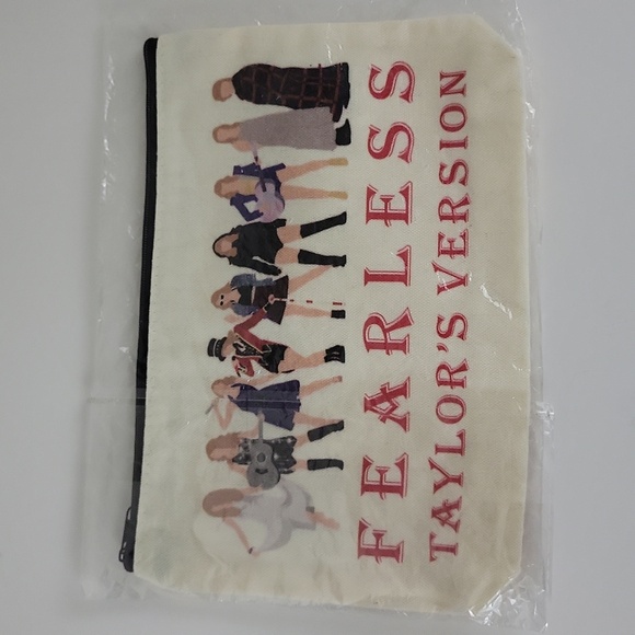 Taylor Swift Fearless Taylor's Version Make up Pouch - Picture 1 of 4